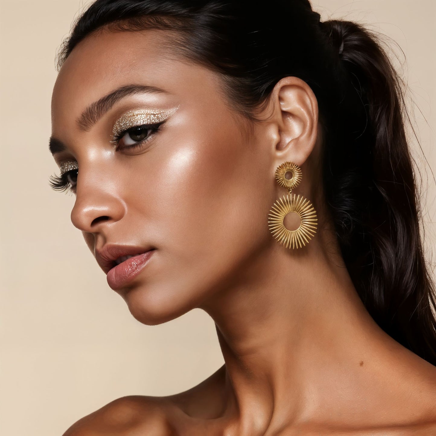 Starburst Siren Drop Earrings
