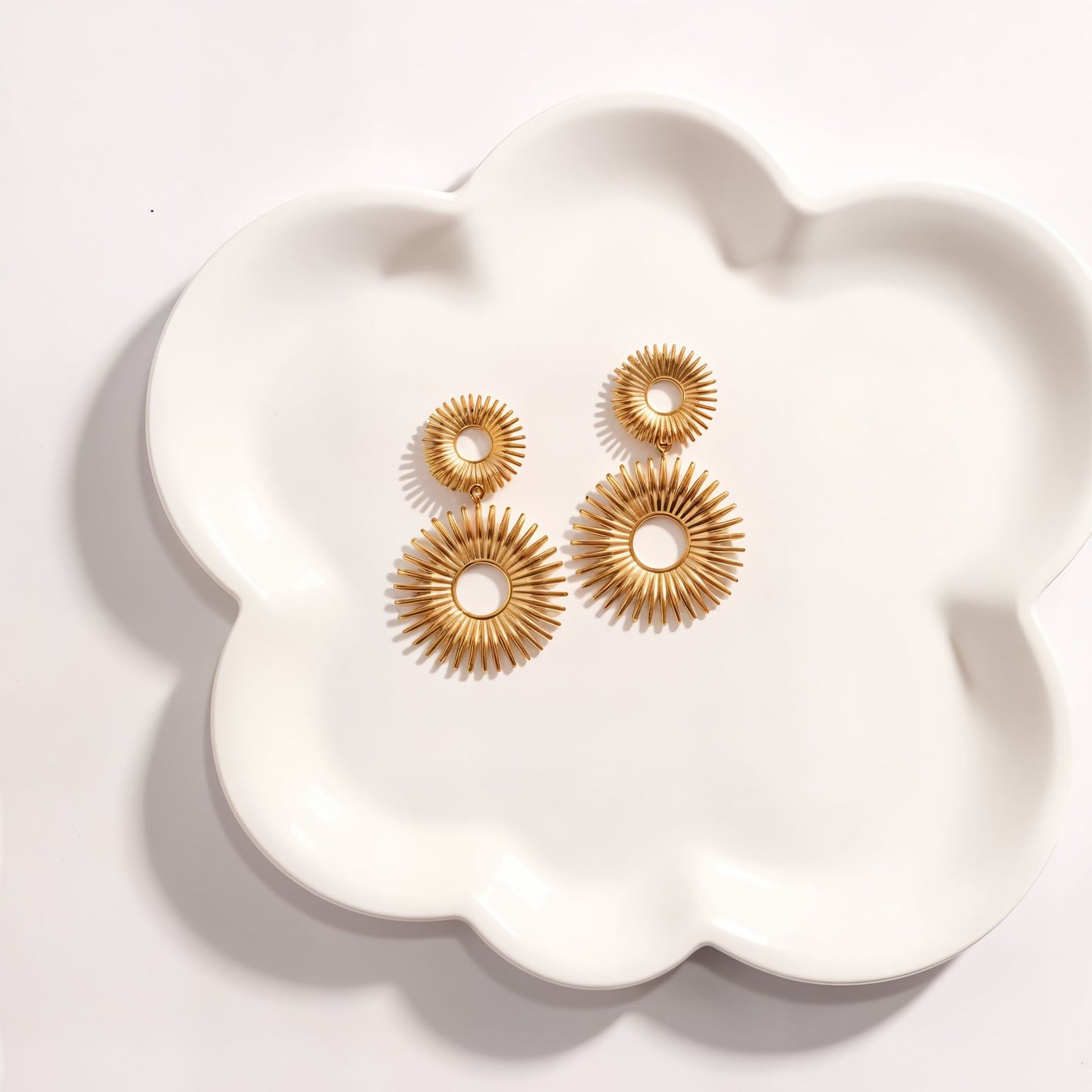 Starburst Siren Drop Earrings
