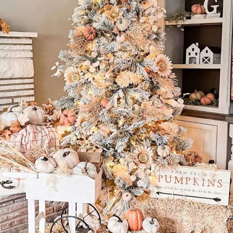 31 Brilliant Fall Christmas Tree Ideas for 2023 Uptown Girl