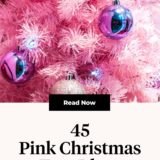 Pink Christmas Tree Ideas Pinterest 160x160 