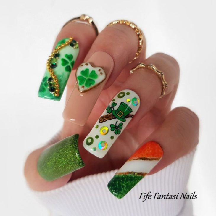 30 St. Patrick's Day Nails to Unleash Your Inner Irish Spirit in 2024